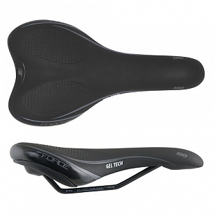 Велоседло Force Rider Gel Tech 20101 black
