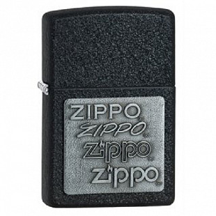 Зажигалка Zippo Pewter in Black Crackle 363