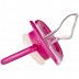 Пустышка ортодонтическая силиконовая Canpol babies Love&Sea 0-6 мес. (22/506_new) pink