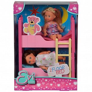 Набор кукол Evi Love 2 Floor Bed (105733847) №2