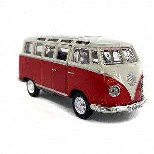Машинка инерционная Maisto 1:40 Volkswagen Van Samba (21001) cream/red