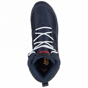 Ботинки детские Jack Wolfskin Polar Bear Texapore High K dark blue / off-white