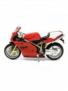 Мотоцикл Bburago 1:18 Ducati 998R (18-51000/18-51033)