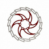 Тормозной диск Baradine DB-05D-180 red
