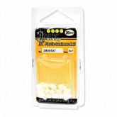 Пластиковый овал Akara (20 штук) White 2800507-F20