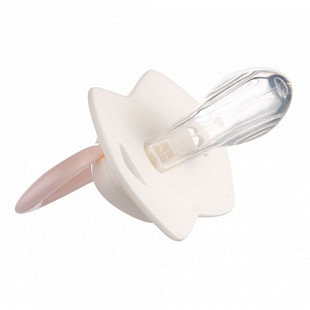 Пустышка Canpol babies Royal Baby Силиконовая Симметричная 0-6 мес., 2 шт. (22/650_pin) pink