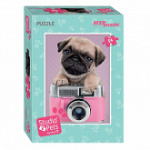Мозаика Step Puzzle Мирна Щенок с фотоаппаратом 54 71153