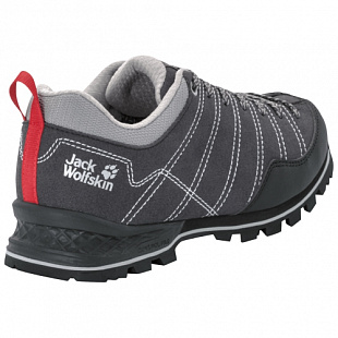 Кроссовки женские Jack Wolfskin Scrambler Low W phantom / light grey