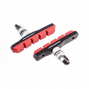 Тормозные колодки Jagwire Mountain Sport V-Brake Pad, red, JS908T-R