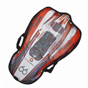 Ледянка мягкая Combosport Машинка №7 66x41 см red