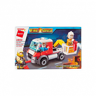 Конструктор Qman Пожарная служба 2801-2804