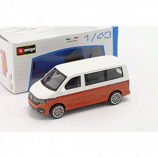 Машинка Bburago 1:43 Volkswagen T6.1 Transporter 2020 (18-30000/18-30434)