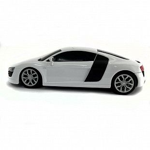 Радиоуправляемая машина Maisto 1:24 Promotion-Ауди R8 V10 2009 (81064) white/black