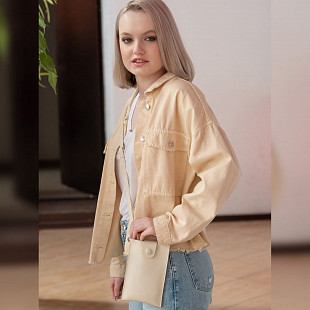 Сумка женская Ors Oro OMS-0183 milk