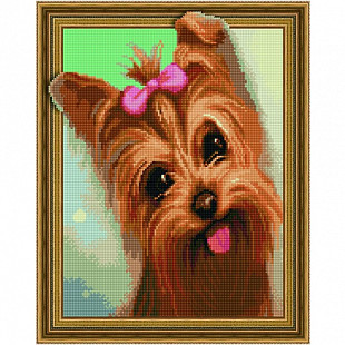 Алмазная мозаика 5D Picasso Милашка йорк 5PD4050014