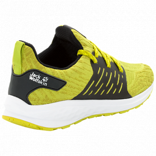 Полуботинки мужские Jack Wolfskin Coogee Knit Low M green lime