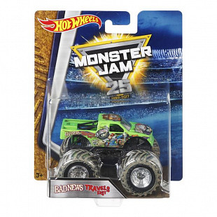 Машинка Hot Wheels Monster Jam, Badnews Travels Fast (BHP37)