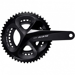 Система Shimano 105 R7000, шатун 172.5 мм, black, IFCR7000DX26L