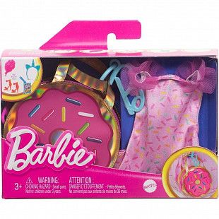 Игровой набор Barbie Модная сумочка с аксессуарами (HJT42 HJT41 HRH49)