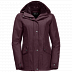 Куртка женская Jack Wolfskin Park Avenue Jacket burgundy