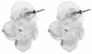 Серьги Bradex "Красный цветок" AS 0118