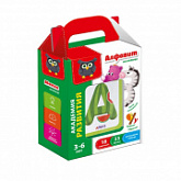 Развивающая игра Vladi Toys Алфавит на кольце VT5000-01