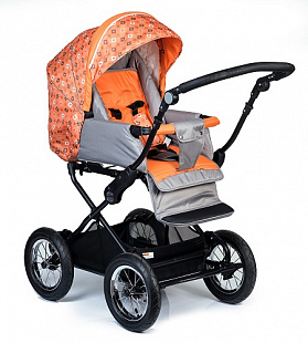 Коляска 2 в 1 BabyHit Evenly orange