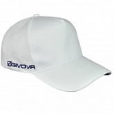 Кепка с козырьком Givova Sponsor white ACC09