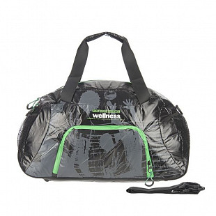 Спортивная сумка GRIZZLY TU-417-2 black/green