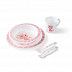 Детский обеденный набор Canpol babies 12м+ (4/401_pin) pink