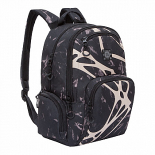Рюкзак школьный GRIZZLY RU-800-1 /4 biege/black