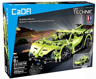 Конструктор CaDa Гоночная машина C51007W на радиоуправлении C51007W