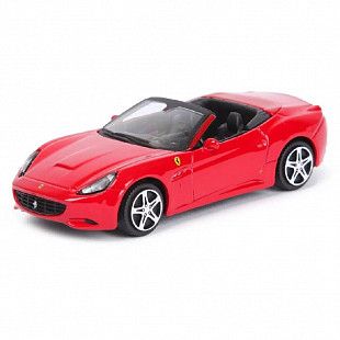Машинка Bburago 1:43 Ferrari California Convertible (18-36000/18-31096) red