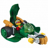 Игрушка Turtles Фигурка 6 см Раф с мотоциклом-стелс серия Half Shell Hero 96754