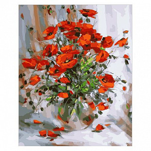 Картина по номерам Picasso Красные маки PC4050125