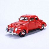 Машинка Maisto 1:18 1939 Ford Deluxe Coupe (31180) red