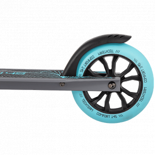 Самокат складной Tech Team Comfort 145R 2020 Black/Light Blue