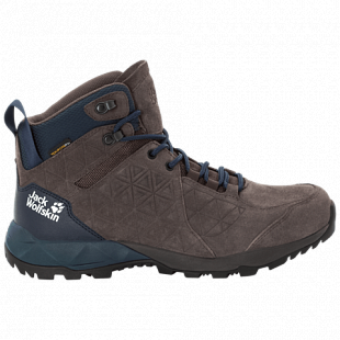 Ботинки мужские Jack Wolfskin Cascade Hike Lt Texapore Mid M dark steel / dark blue