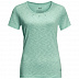 Футболка женская Jack Wolfskin Travel Drape T W light jade