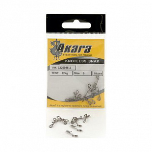 Застежка безузловая Akara Knotless 3220045-2 S
