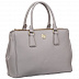 Женская сумка из кожи Pola 9011 grey