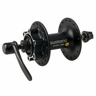 Втулка передняя Shimano M475 на 6-болтов, QR EHBM475BL5