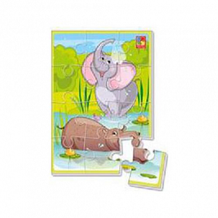 Мягкие пазлы А5 Vladi Toys VT1103-55