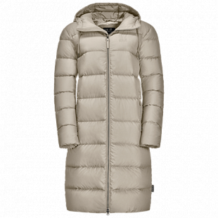 Пальто женское Jack Wolfskin Crystal Palace Coat dusty grey
