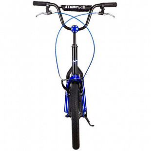 Самокат внедорожный Novatrack City Line Black 18/14" 18STAMPN1CL.BK8