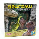 Игра детская настольная развивающая оригами Динозавры 9029