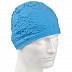Шапочка для бассейна (плавания) женская Mad Wave Hawaii Chrysant blue