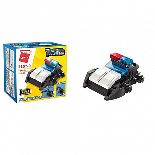 Конструктор Qman Пожарная и полицейская техника 2107-9