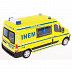 Коллекционная машина Bburago 1:50 Renault Master (18-32008) yellow