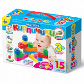 Конструктор мягкий Десятое Королевство Мягкие кирпичики 02672